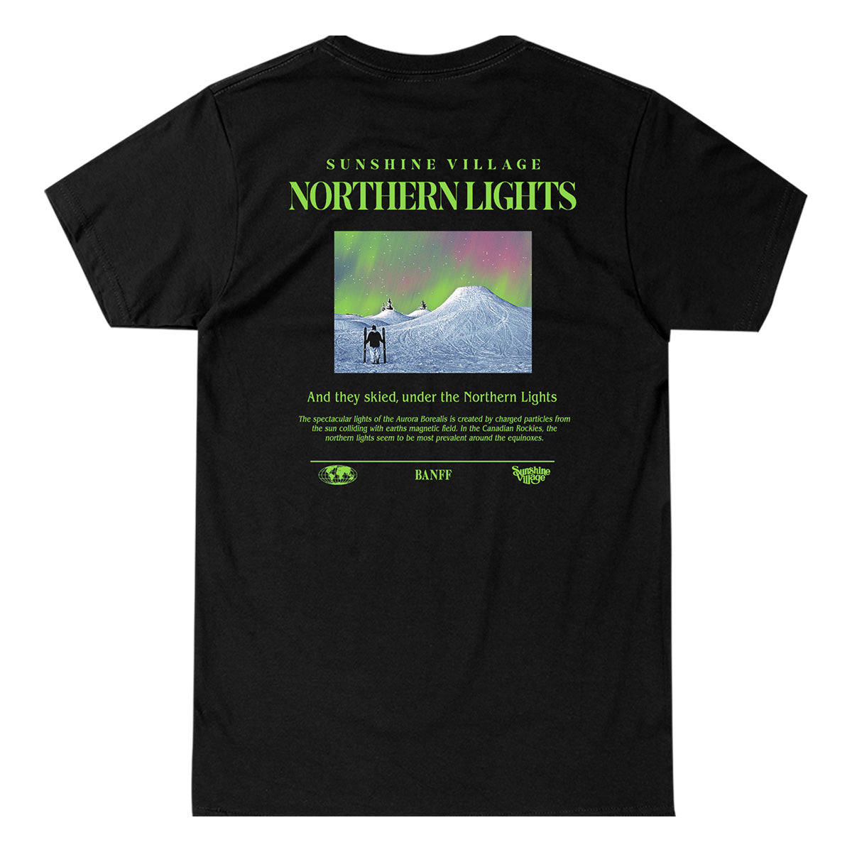 Northern Lights Heavy Weight Boxy Tee
