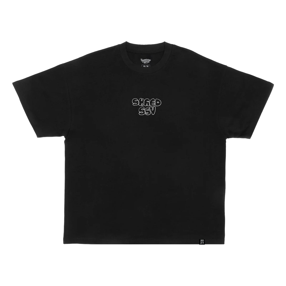 SHRED SSV Bubble Tee Black