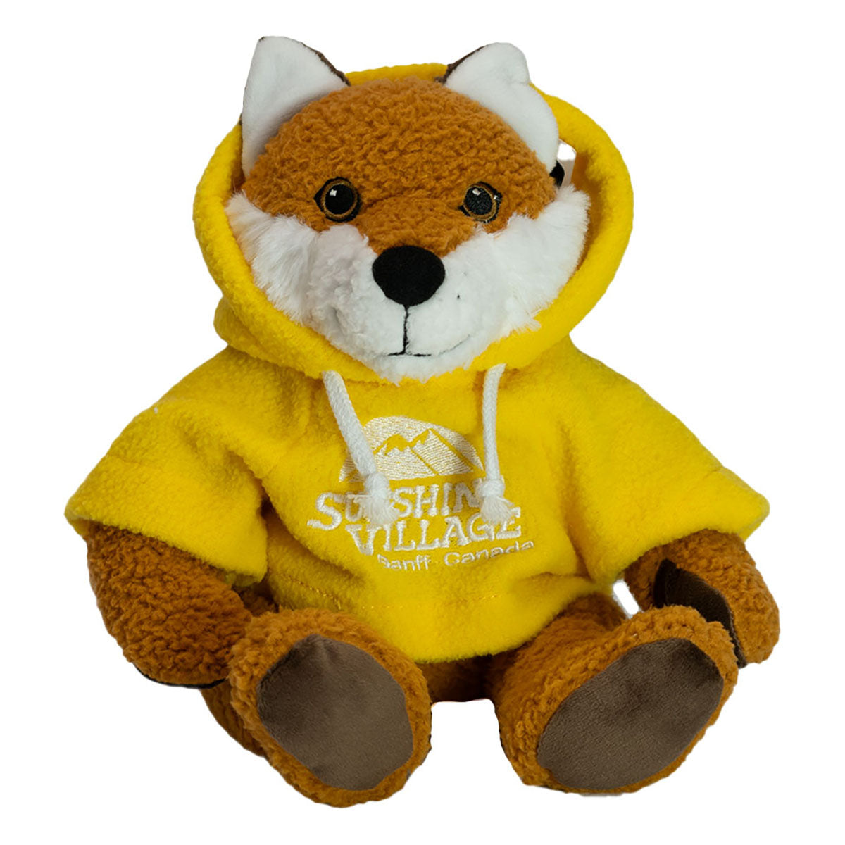 10" Fox Stuffy Critter Yellow