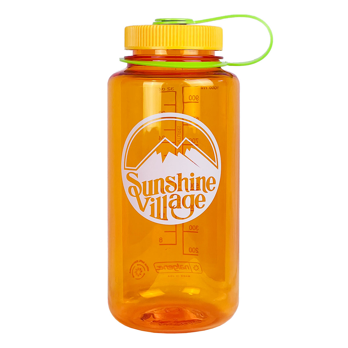 Sunshine Village Nalgene Water Bottle 32oz Clementine