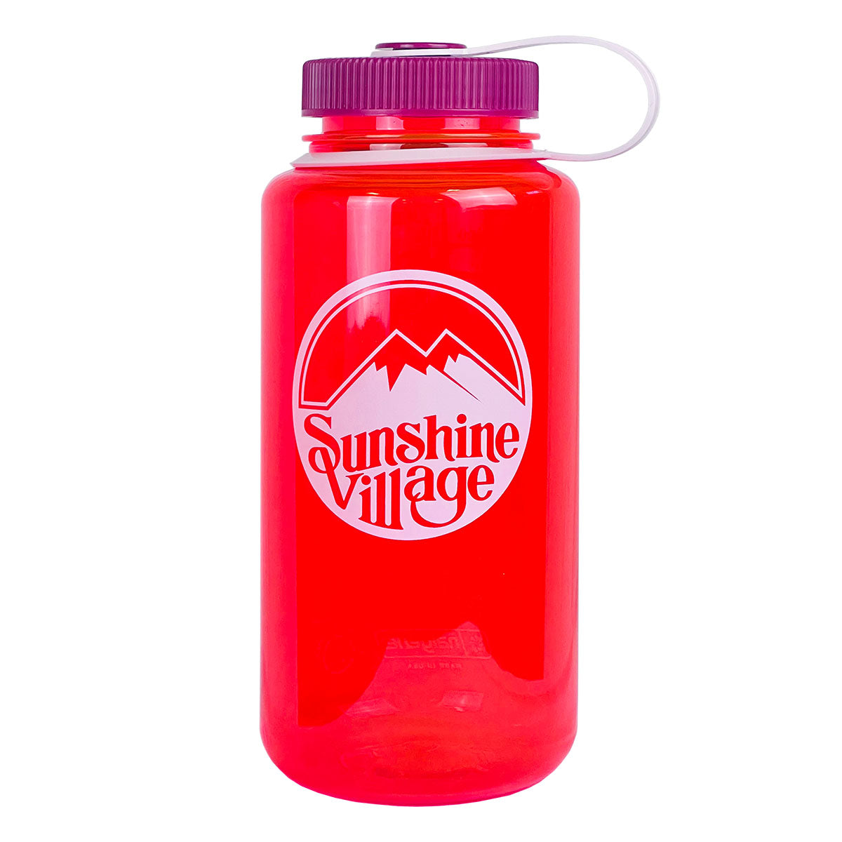 Sunshine Village Nalgene Water Bottle 32oz Pomegranate