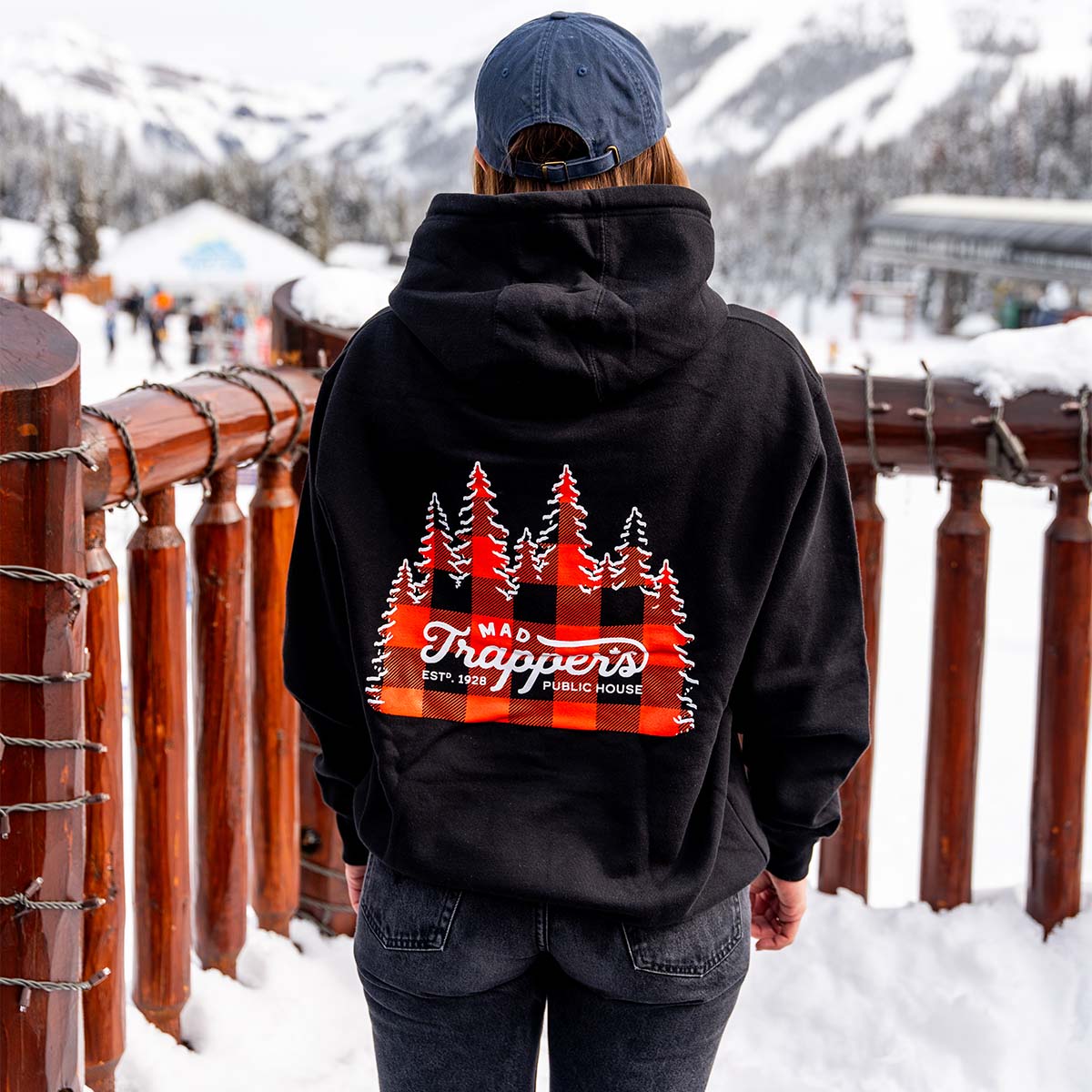 Mad Trapper's Plaid Hoodie