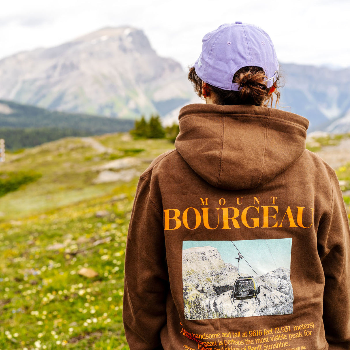 Mountain Info Series Mount Bourgeau Hoodie