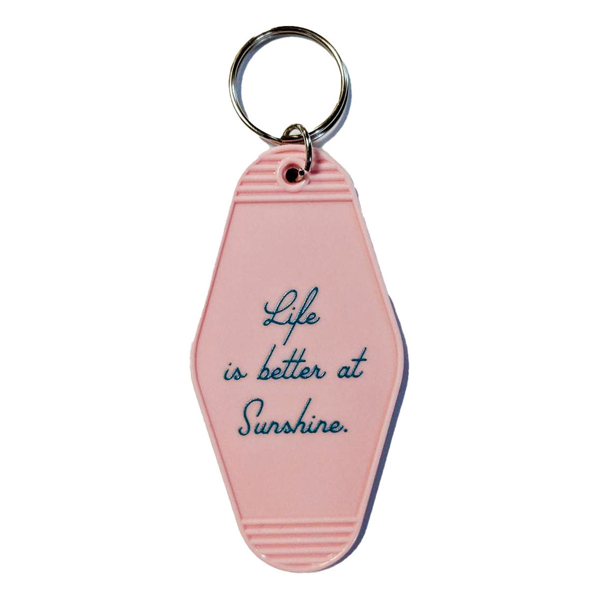 Sunshine Village Keyring Tag Life is Better