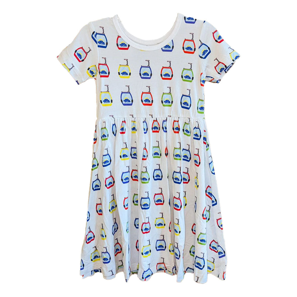 Sunshine Gondola Kids Dress White