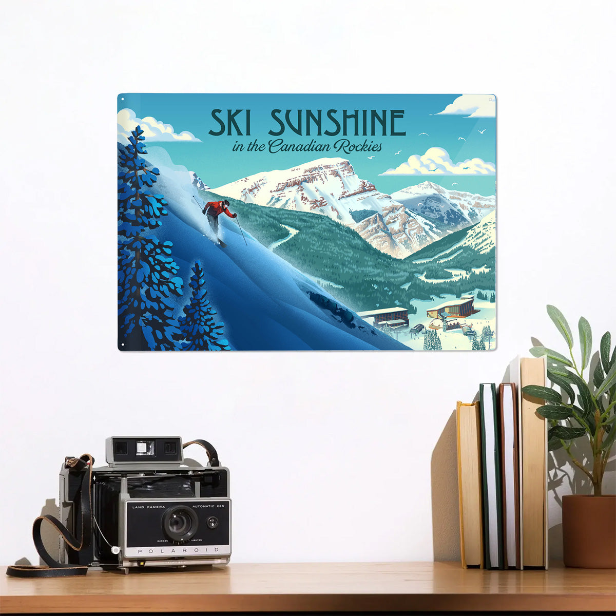 Metal Souvenir Sign - Dive Into Delirium