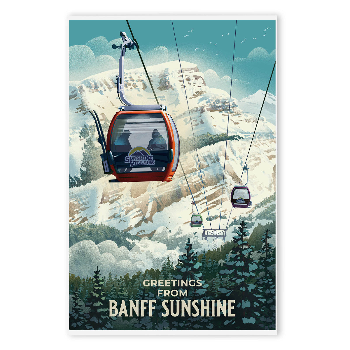 Heavy Stock Art Print - Gondola