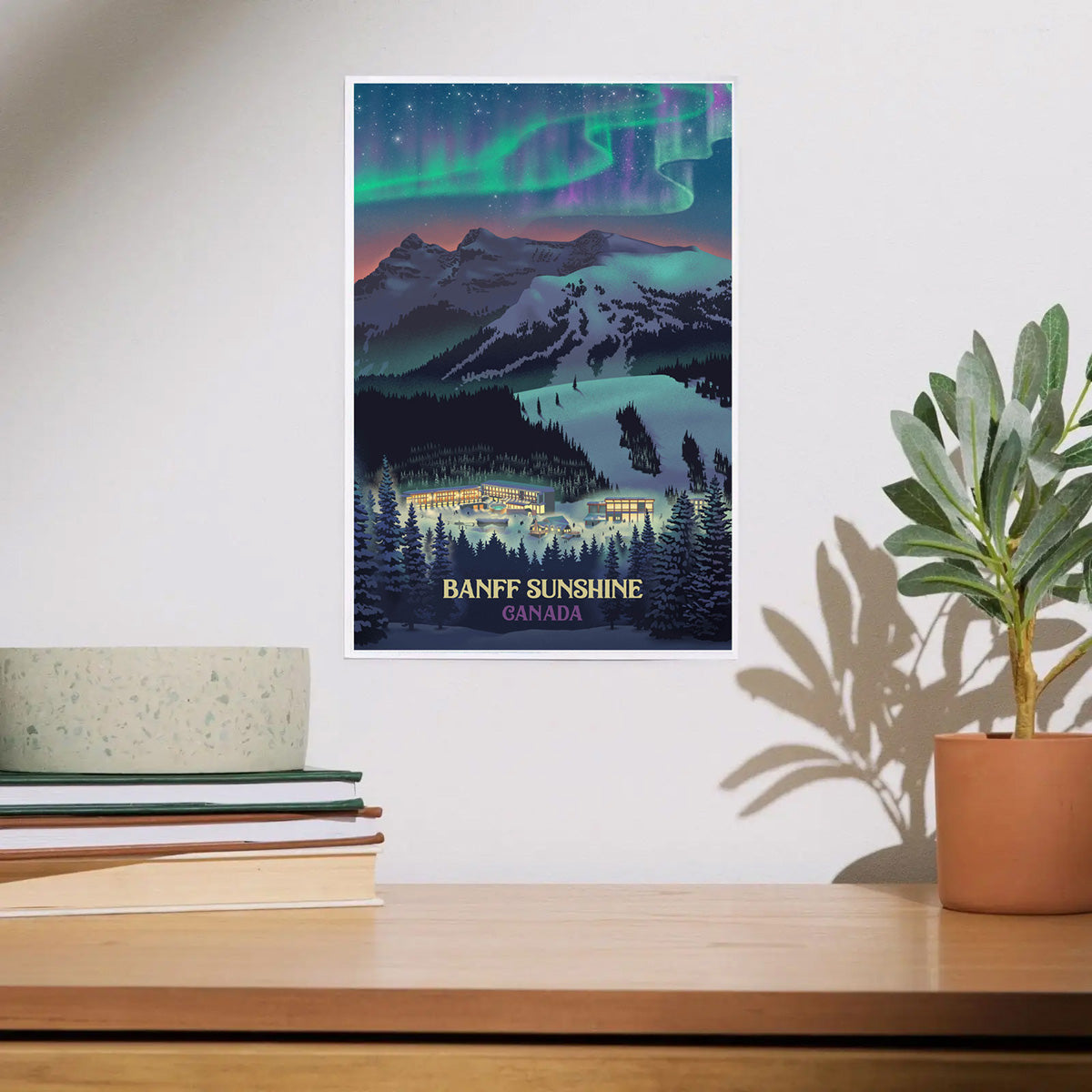 Heavy Stock Art Print - Northern Lights