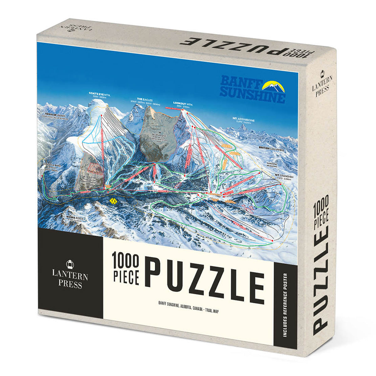 Jigsaw Puzzle - Trail Map