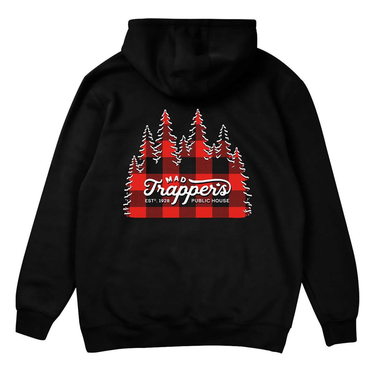 Mad Trapper's Plaid Hoodie