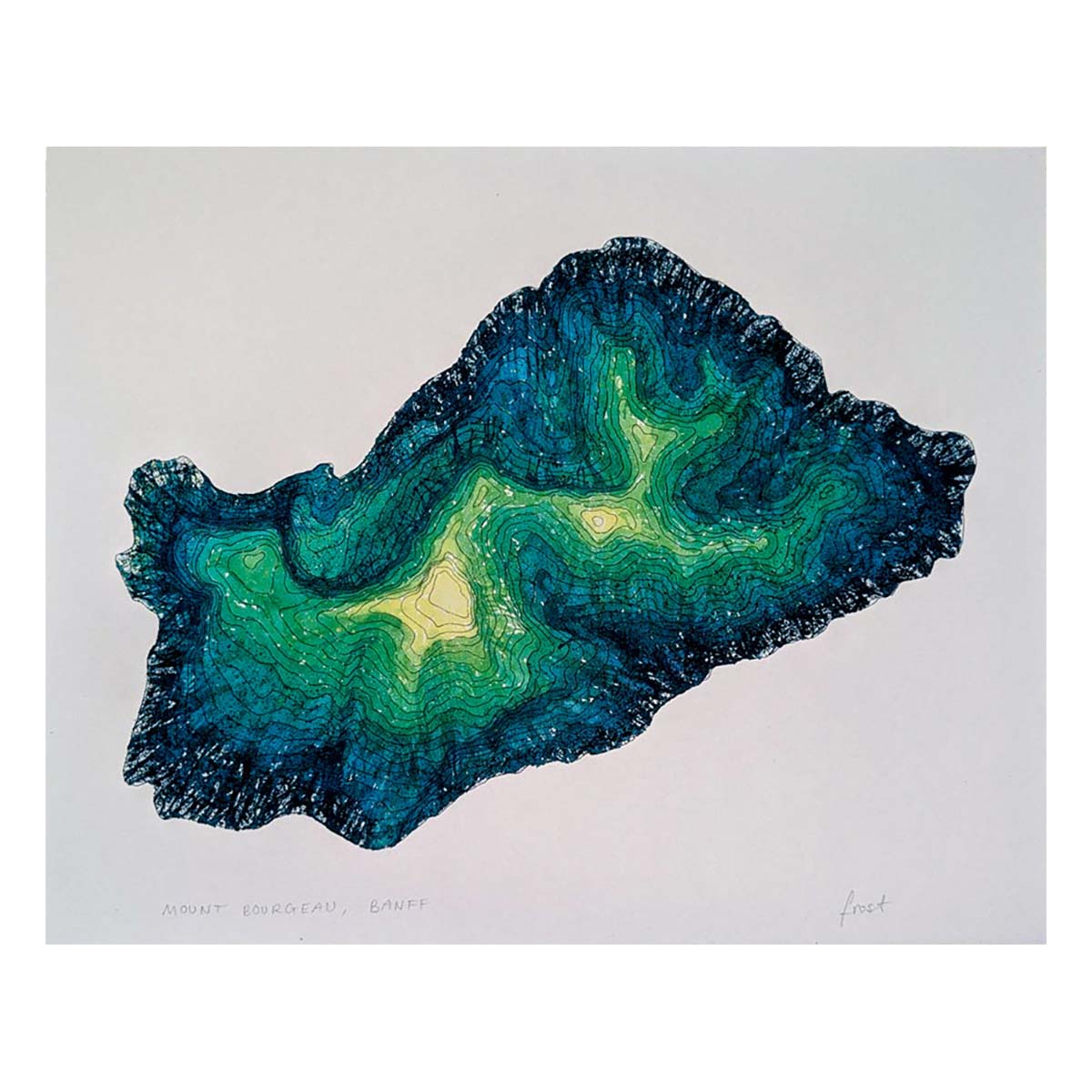 Sarah Frost Prints Bourgeau 8" x 10"