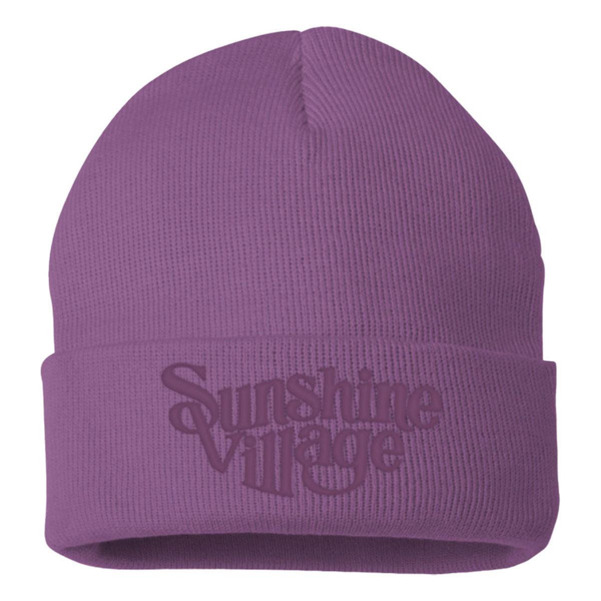 Sunshine Retro Beanie Purple O S