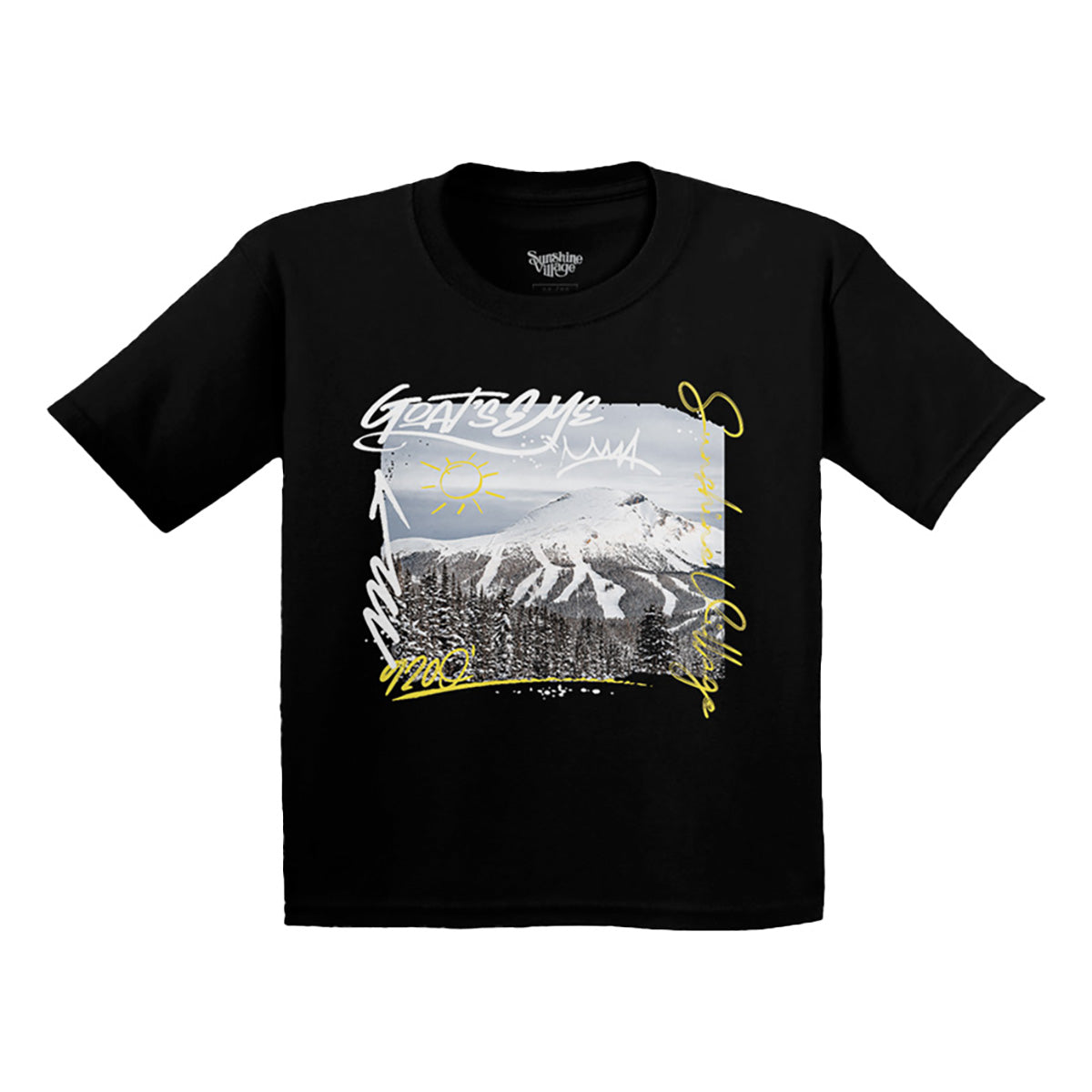 Sunshine Concert Series Goat's Eye Youth Tee Black