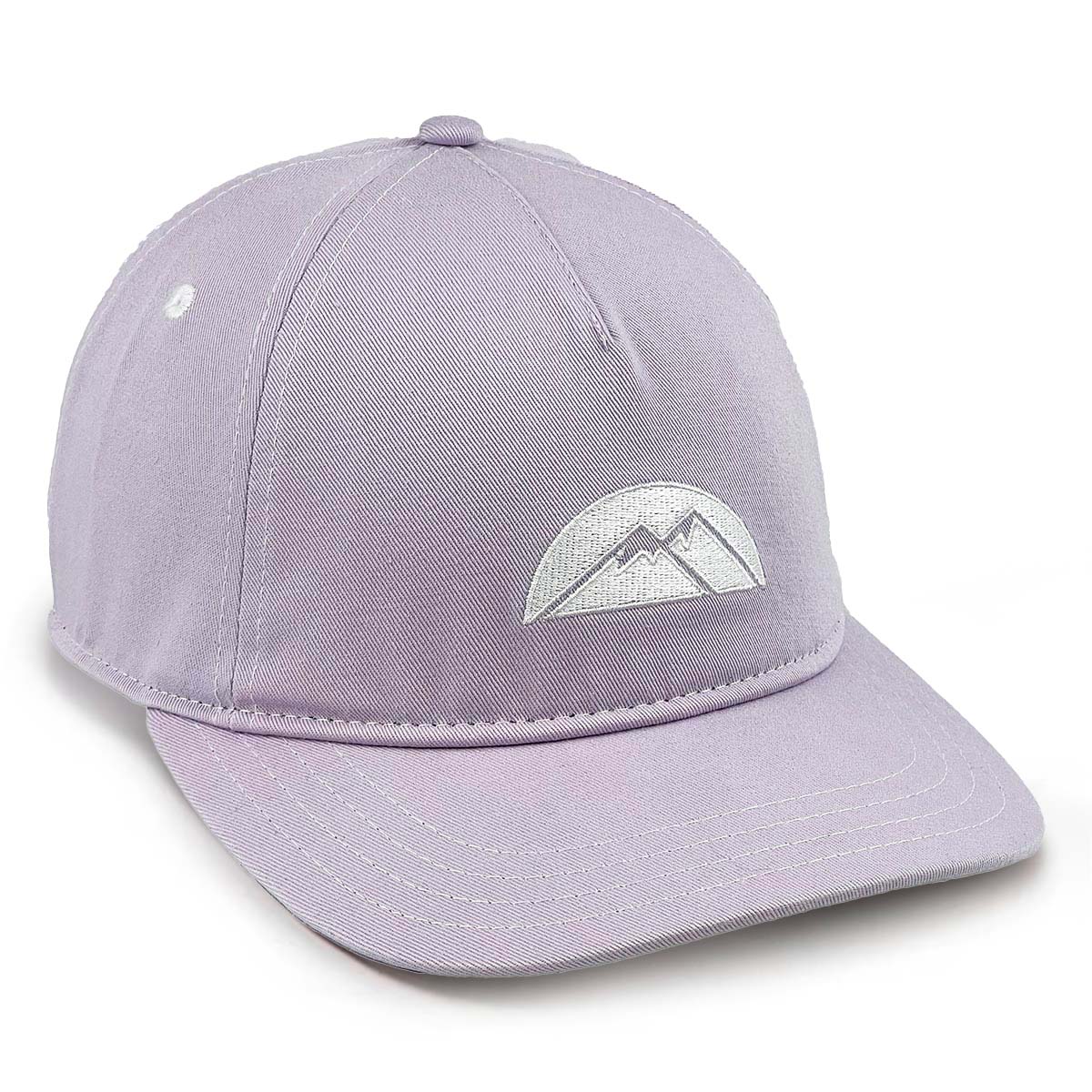Sunshine Mountain Logo Low Crown Adjustable Cap Lilac Hat Size