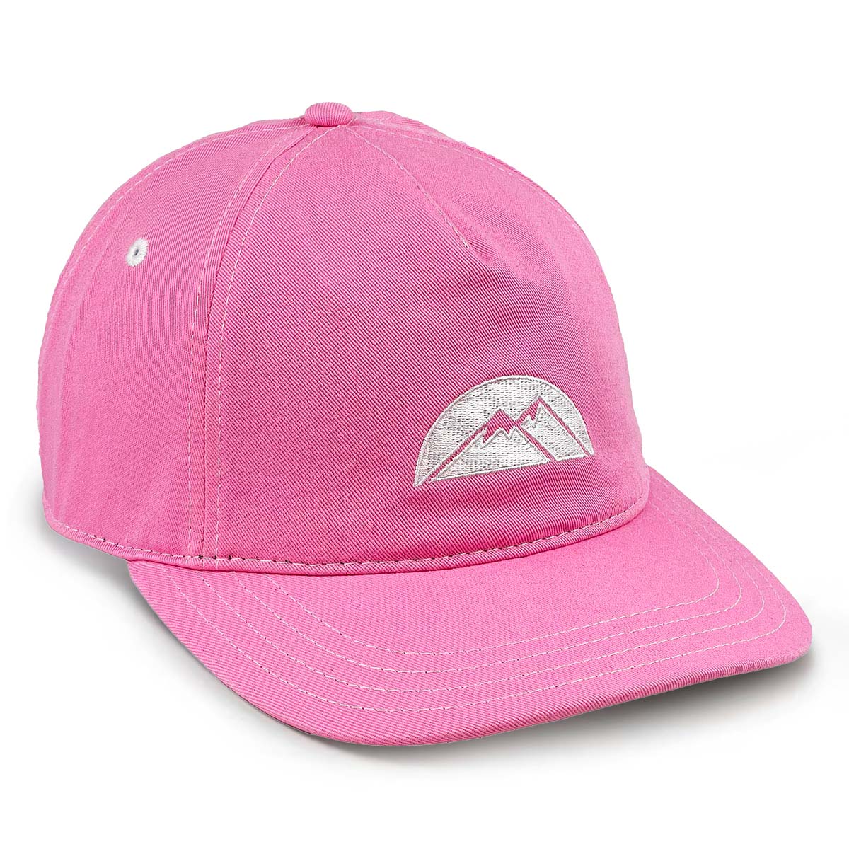 Sunshine Mountain Logo Low Crown Adjustable Cap Pink Hat Size