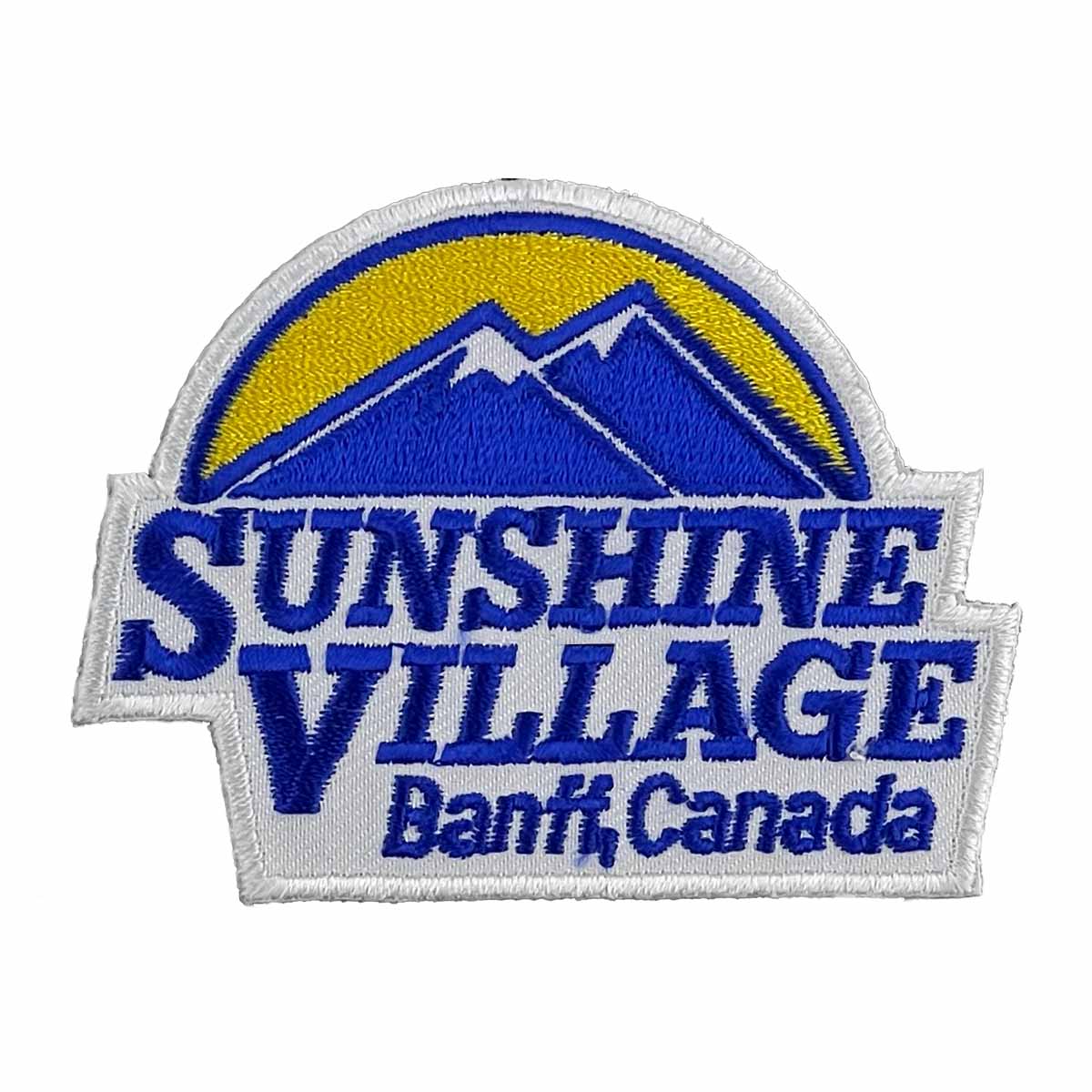 Sunshine Village Logo Patch Royal Blue