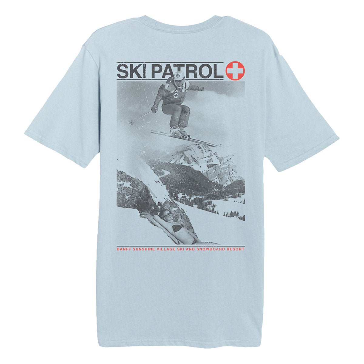 Sunshine Village Retro Ski Patrol Tee