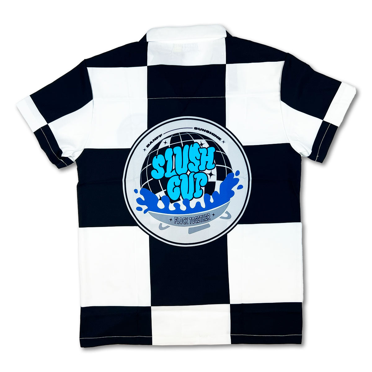 Slush Cup 2025 Hawaiian Button Up Shirt - Blue