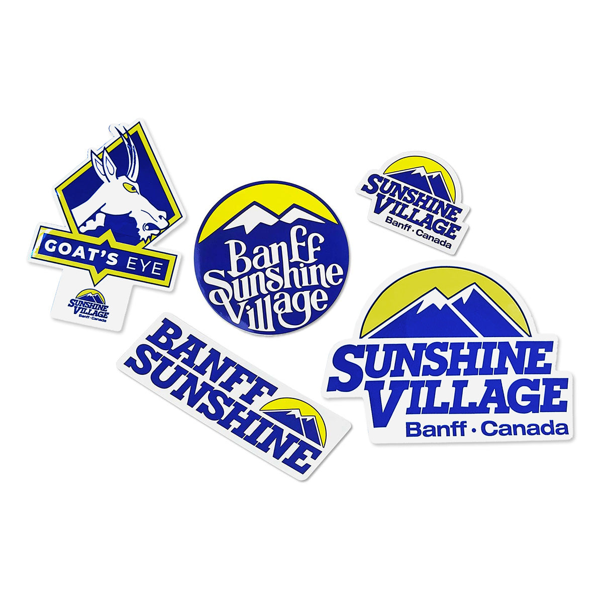 Sunshine Village Logo Sticker Pack