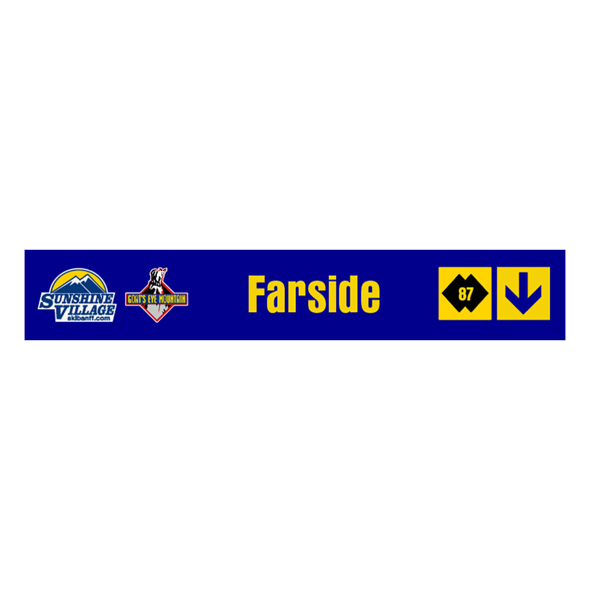 24" Trail Sign - Farside
