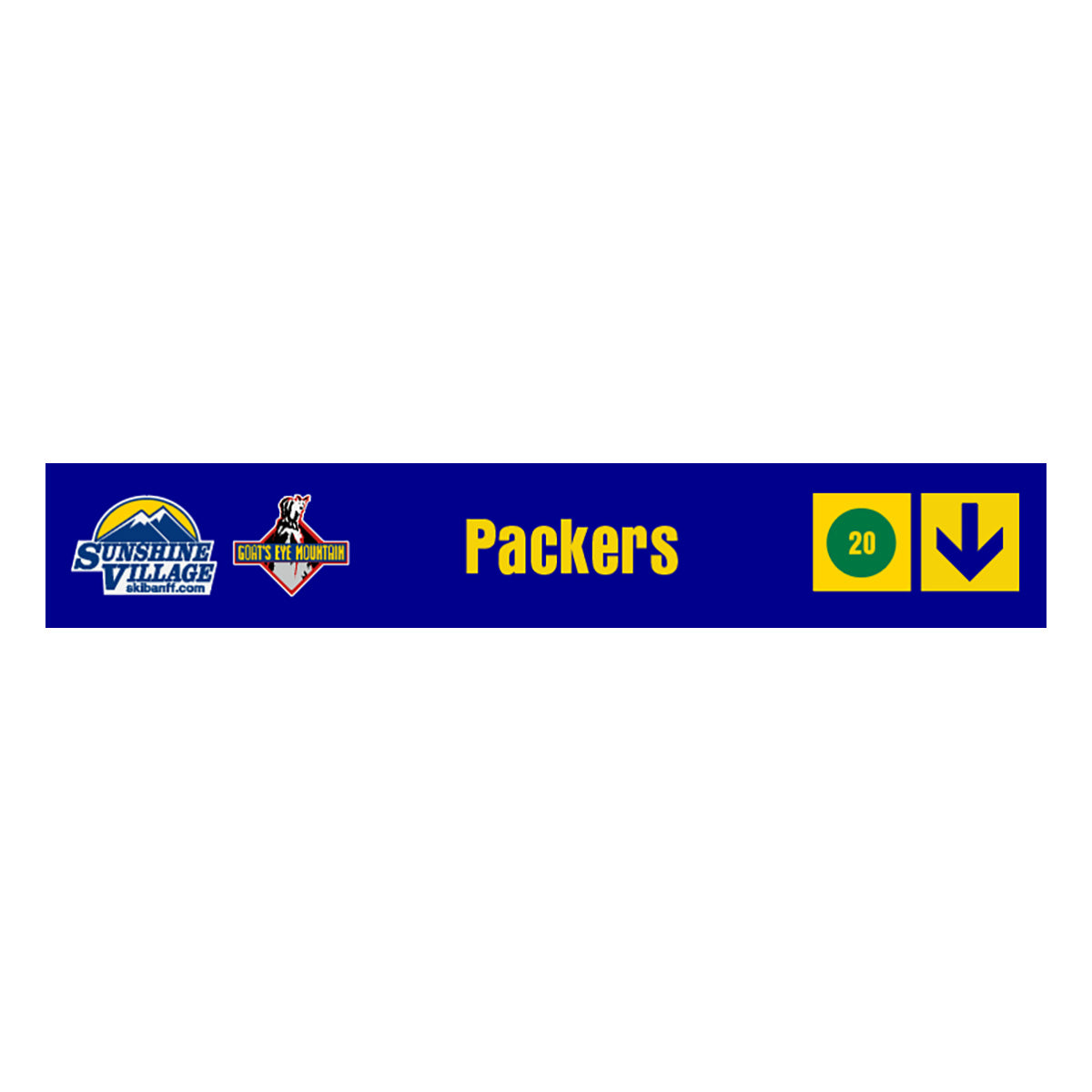 24" Trail Sign - Packers