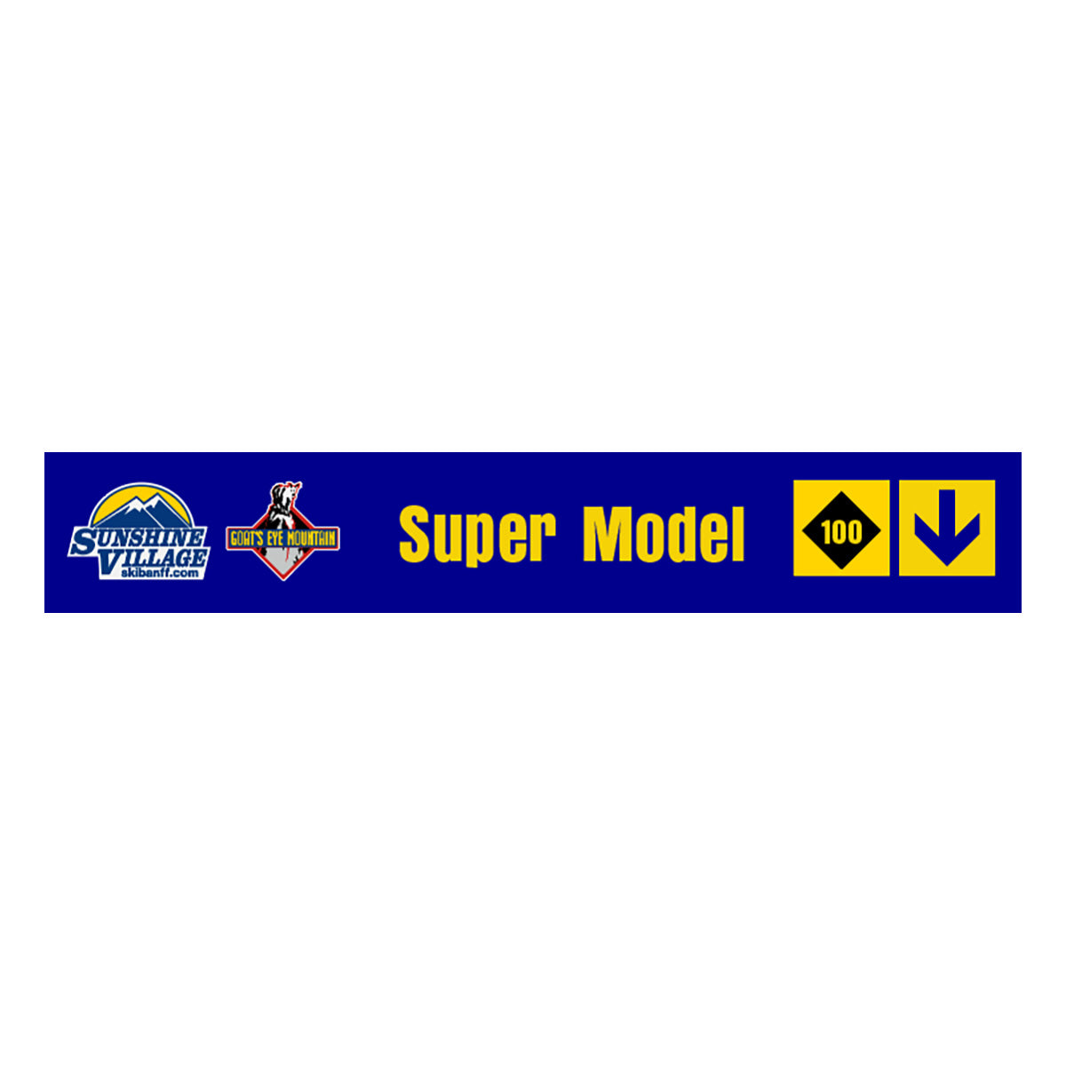 24" Trail Sign - Super Model