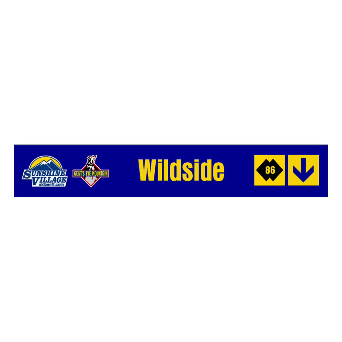 24" Trail Sign - Wildside