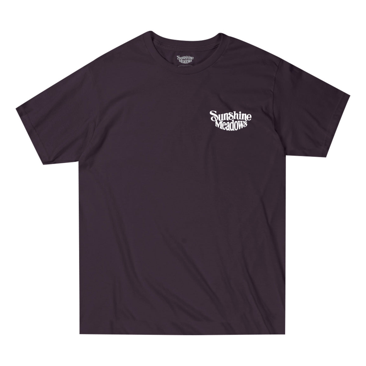 Trails Of Sunshine Meadows Tee Plum
