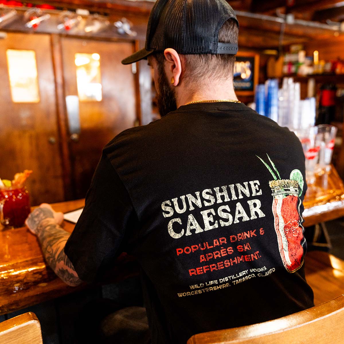 Mad Trapper's Sunshine Caesar Tee