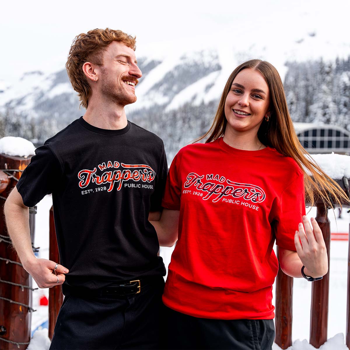 Mad Trapper's Plaid Tee