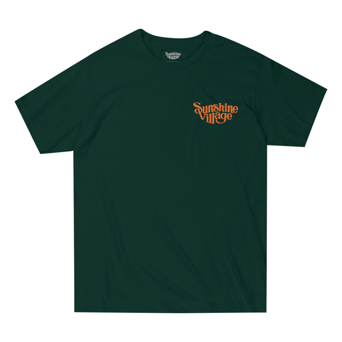 Mountain Info Series Mount Bourgeau Tee Sports Green
