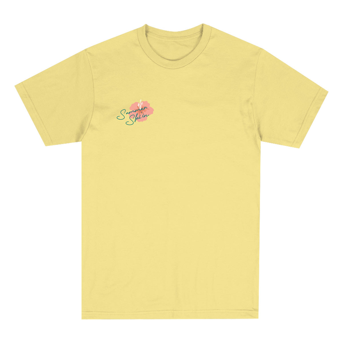 Summer Ski'in Tee Cornsilk