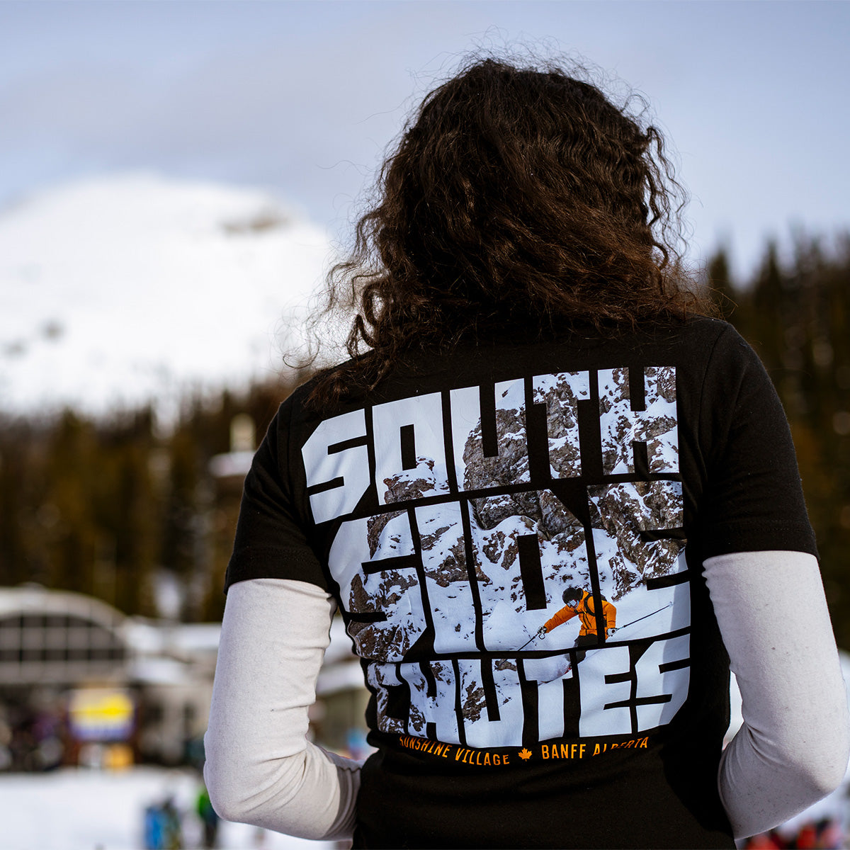 Freeride Series Southside Chutes Window Tee