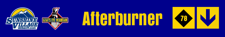 24" TRAIL SIGN AFTER BURNER