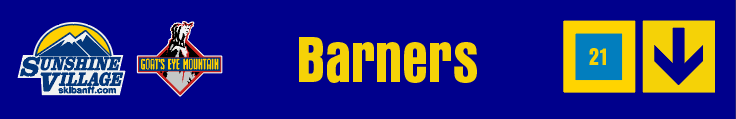 24" TRAIL SIGN BARNERS