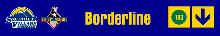 24" TRAIL SIGN BORDERLINE