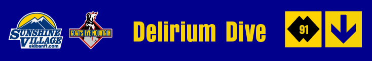 24" TRAIL SIGN DELIRIUM DIVE