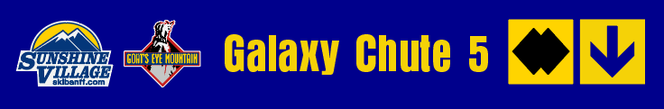 24" TRAIL SIGN GALAXY CHUTE 5