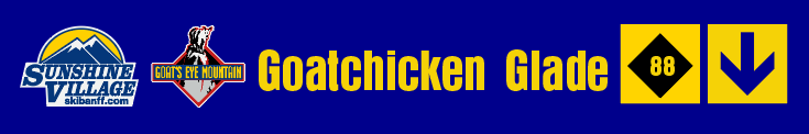 24" TRAIL SIGN GOAT CHICKEN GLADE
