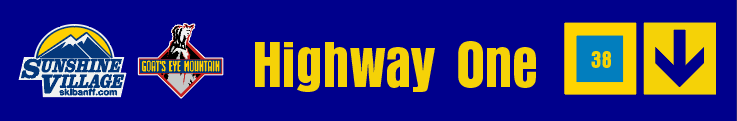 24" TRAIL SIGN HIGHWAY ONE