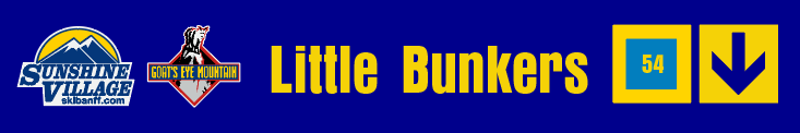 24" TRAIL SIGN LITTLE BUNKERS