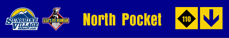 24" TRAIL SIGN NORTH POCKET