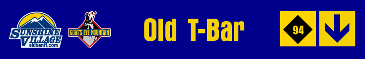 24" TRAIL SIGN OLD T-BAR