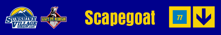 24" TRAIL SIGN SCAPEGOAT