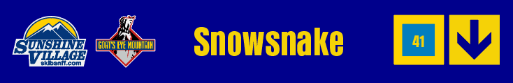 24" TRAIL SIGN SNOWSNAKE