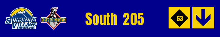 24" TRAIL SIGN SOUTH 205