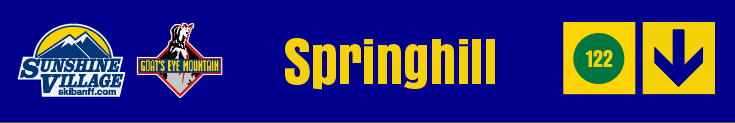 24" TRAIL SIGN SPRING HILL