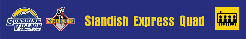 24" TRAIL SIGN STANDISH EXP.
