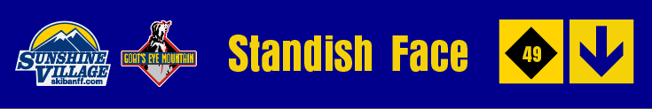 24" TRAIL SIGN STANDISH FACE