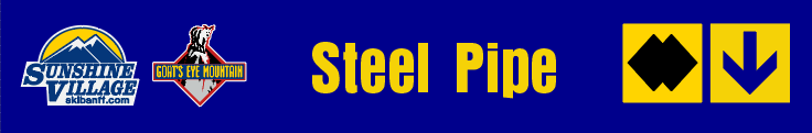 24" TRAIL SIGN STEEL PIPE